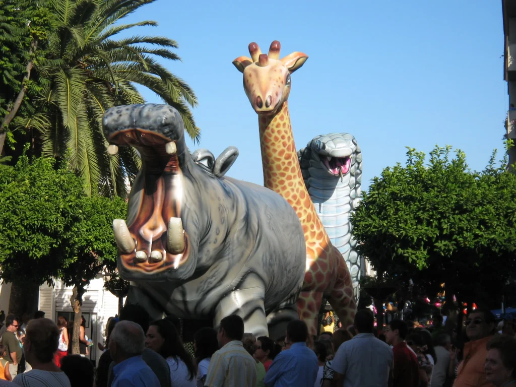 Brotóns safari loco pasacalles cabalgata